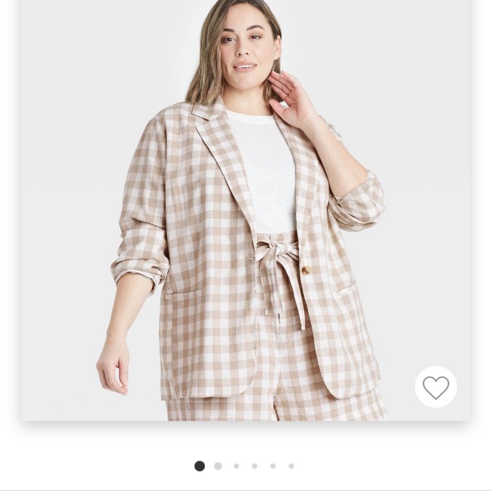 Plus Size Blazer